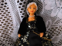 henry 8 wife black velvet a